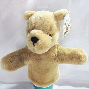 Gund Classic Pooh Bear Plush Hand Puppet Disney With Tag 10 Inch